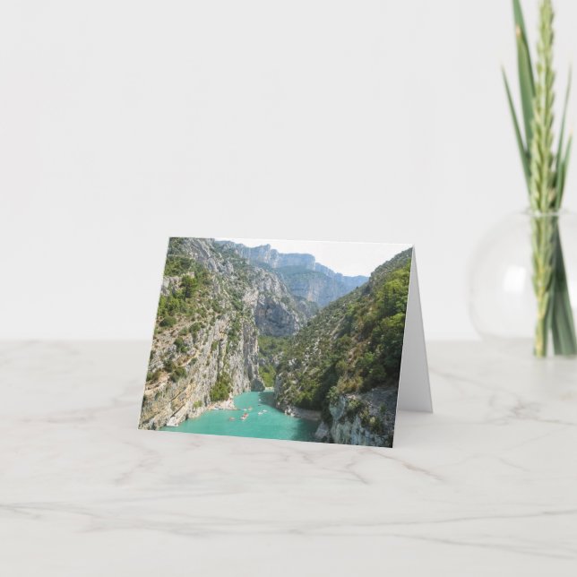 The Verdon Gorge Card (Front)
