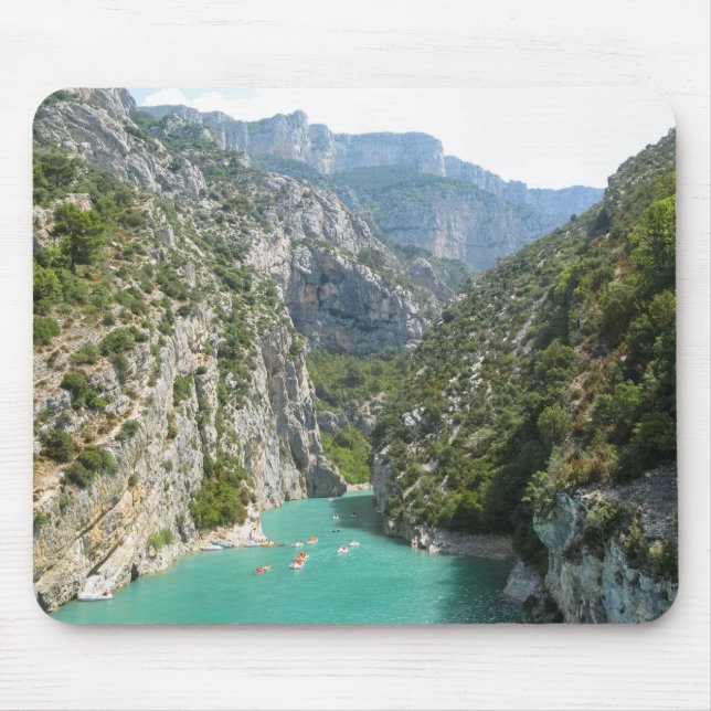 The Verdon Gorge Mouse Pad (Front)