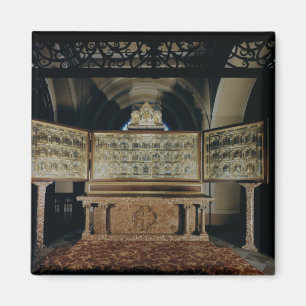 The Verduner Altar, with panels depicting Magnet