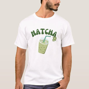 Thé vert Matcha, T-shirt latte Matcha