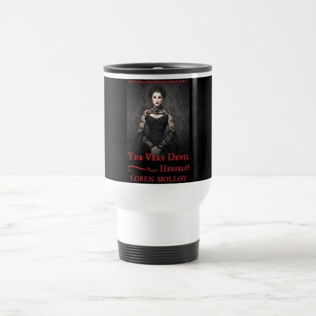The Very Devil Herself Travel Mug (Center)