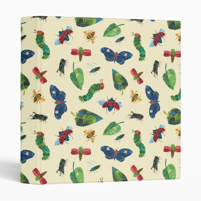 The Very Hungry Caterpillar Be Kind Pattern Binder (Front/Spine)