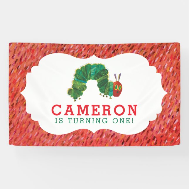 The Very Hungry Caterpillar Birthday Banner (Horizontal)
