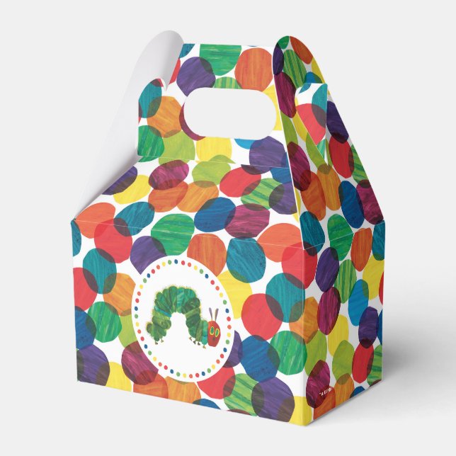 The Very Hungry Caterpillar Birthday Favor Box (Front Side)