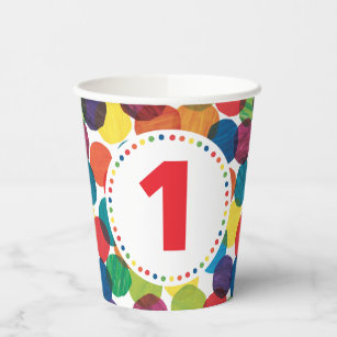 The Very Hungry Caterpillar Birthday  Paper Cups