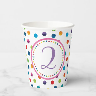 The Very Hungry Caterpillar Butterfly Birthday Paper Cups