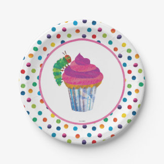 The Very Hungry Caterpillar Butterfly Birthday Paper Plate