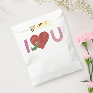 The Very Hungry Caterpillar   I Heart You Favour Bag