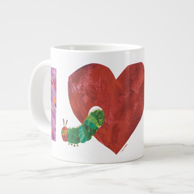 The Very Hungry Caterpillar | I Heart You Large Coffee Mug (Front Left)