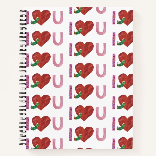 The Very Hungry Caterpillar | I Heart You Notebook (Front)