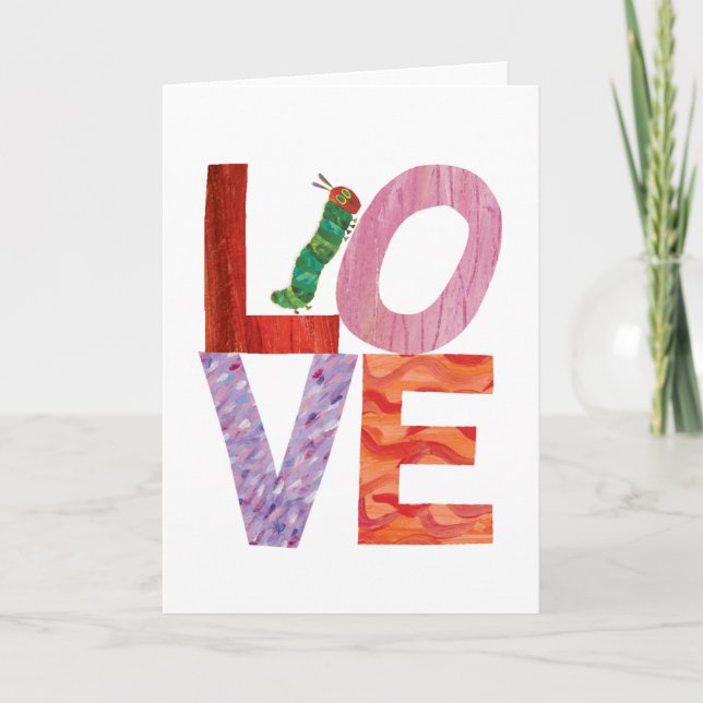 The Very Hungry Caterpillar | LOVE Card (Front)