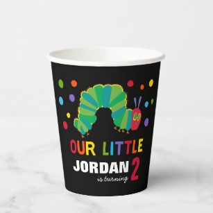 The Very Hungry Caterpillar Rainbow Birthday Paper Cups