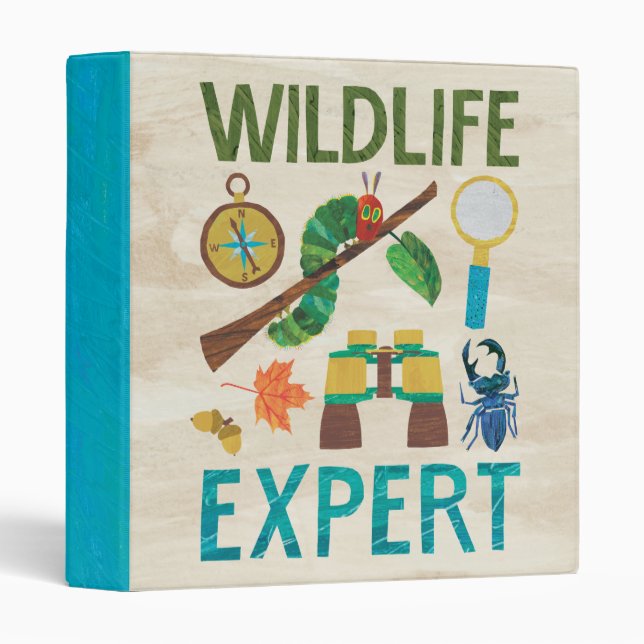 The Very Hungry Caterpillar Wildlife Expert  Binder (Front/Spine)