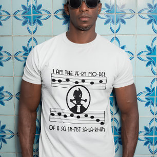 The Very Model of a Scientist Salarian T-Shirt