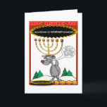 The Very UNIQUE HANNUKAH CARD! Holiday Card<br><div class="desc">This year,  say HAPPY HANNUKAH with a wink and a nod!</div>