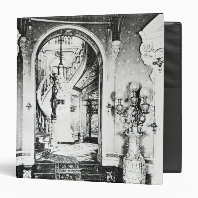 The Vestibule and Onyx Staircase Binder (Front/Inside)