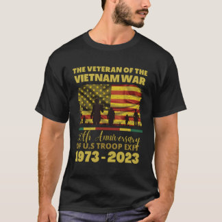 The Veteran Of The Vietnam War 50Th Anniversary T-Shirt