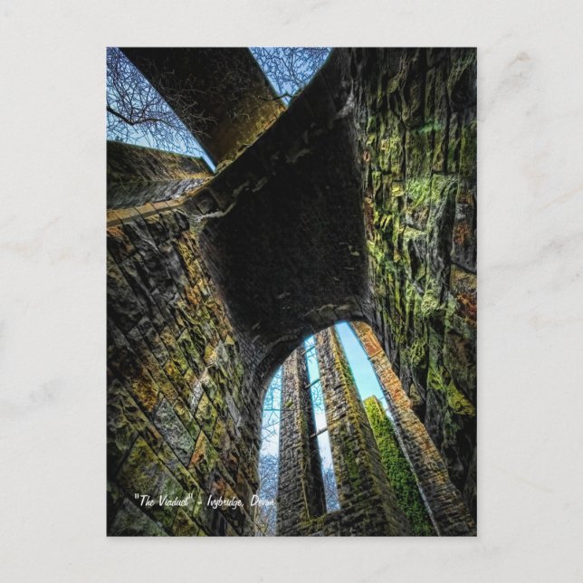 The Viaduct, Ivybridge, Devon Postcard (Front)
