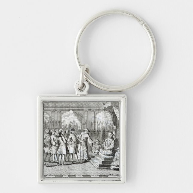 The Viceroy of Canton giving an audience Keychain (Front)