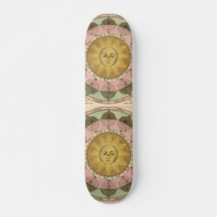 The Vicissitude of Seasons Explained - Map Detail Skateboard