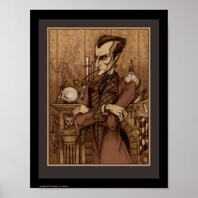 The Victorian Detective Poster (Front)