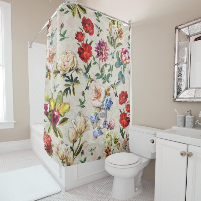 The Victorian-Era  Floral Watercolor Creation (In Situ)