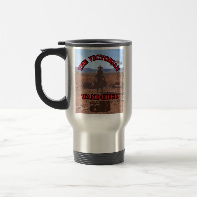 The Victorian Wanderer Travel Mug (Left)