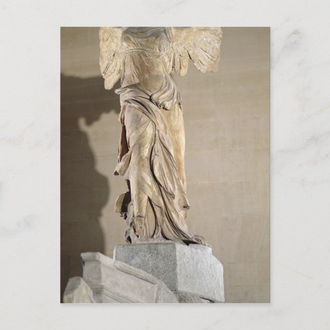 The Victory of Samothrace Postcard (Front)