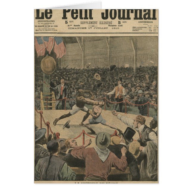 The victory of the negro (Front)