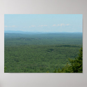 The View from Mount Agamenticus, Maine Poster