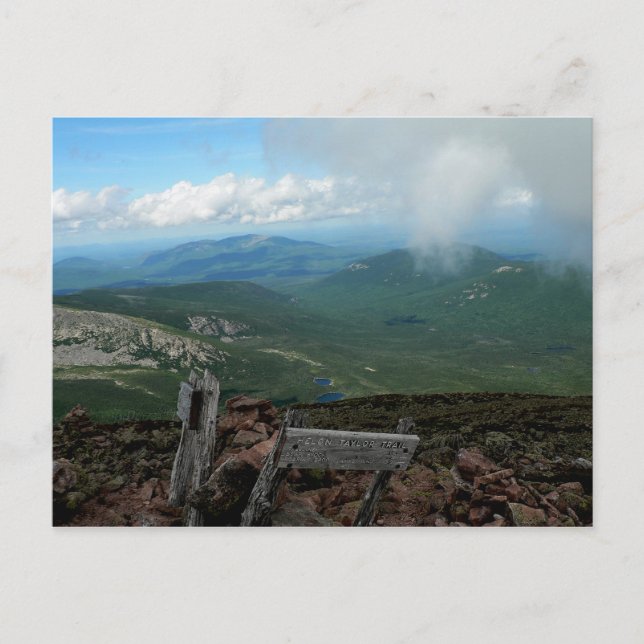 The View from Pamola Peak, Baxter State Park, ME Postcard (Front)