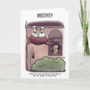 The View Greeting Card