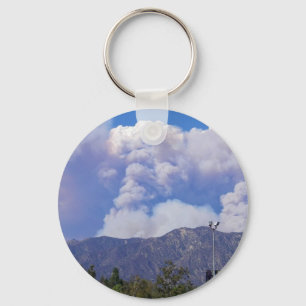 The View of the Hills & Smoke Clouds_ Keychain