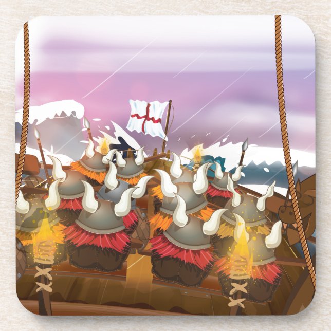 The Vikings Coaster (Front)