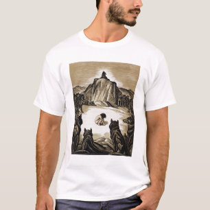 The Village Club, from 'The Jungle Book', by Rudya T-Shirt