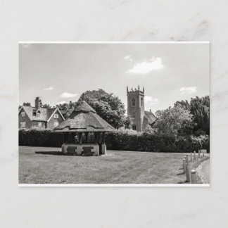 The village green, Woodbastwick Postcard