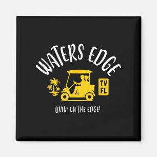 The Village Of Waters Edge Tv Fl Golf Cart Design Magnet