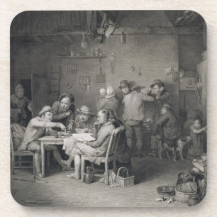 The Village Politicians, engraved by Abraham Raimb Coaster