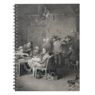 The Village Politicians, engraved by Abraham Raimb Notebook