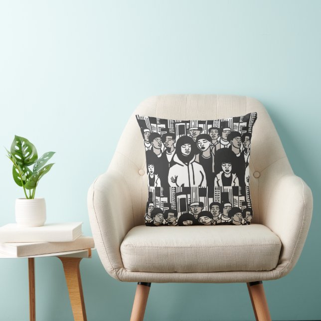 The Village Throw Pillow (Chair)