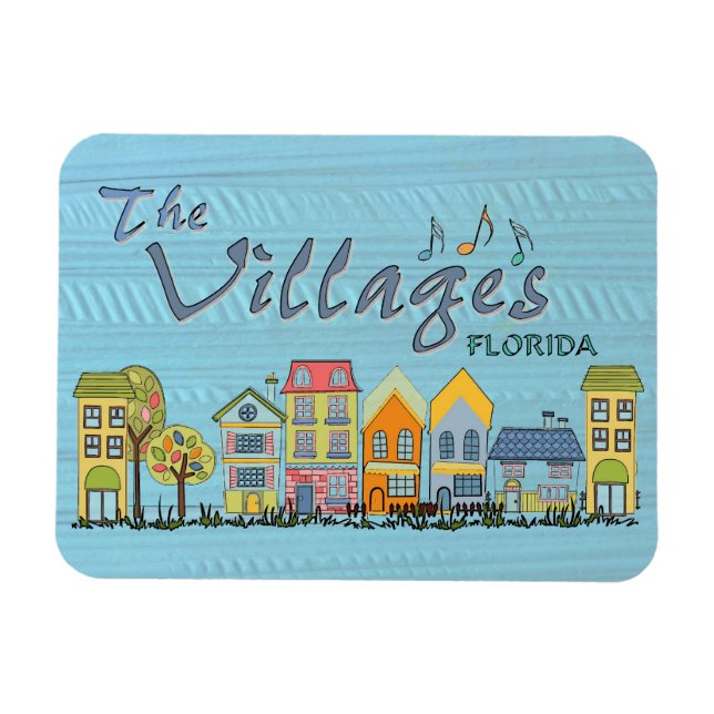 The villages florida community flex magnet (Horizontal)
