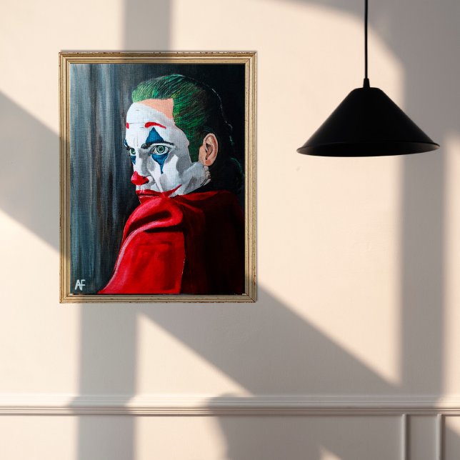The Villain Painting by Alfred Fox Canvas Print (Creator Uploaded)