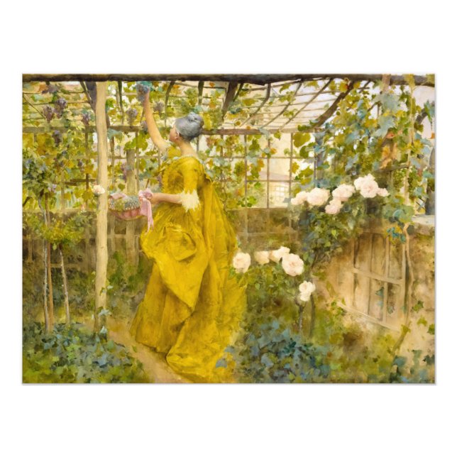 The Vine by Carl Larsson Photo Print (Front)