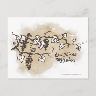 The Vines Are Laden Postcard