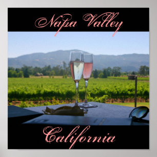The Vineyards of Napa Valley Poster