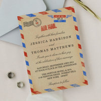 The Vintage Airmail Wedding Collection