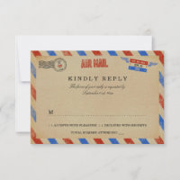 The Vintage Airmail Wedding Collection