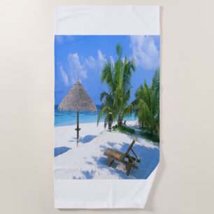 The Vintage Beach Vacation Towel