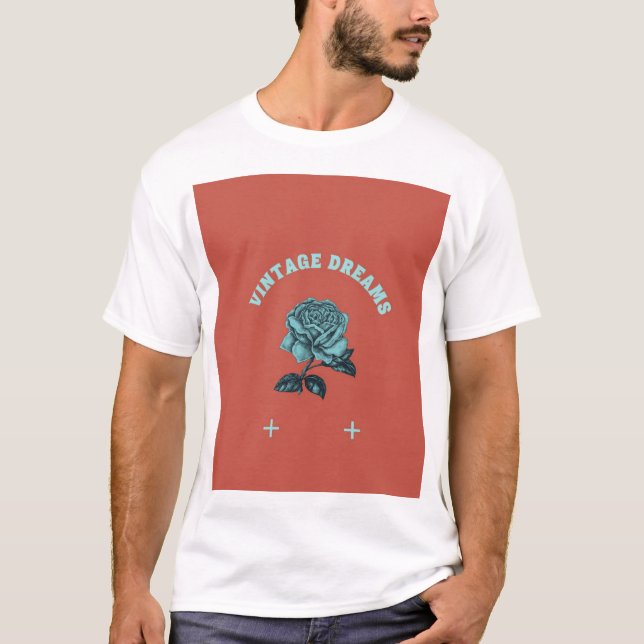 The Vintage Dreams T shirt Design (Front)