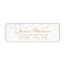 The Vintage Glam Gold Confetti Wedding Collection